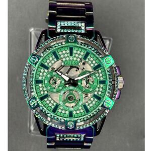 GUESS GW0497G3 Men's Iridescent Multifunction 48mm Watch